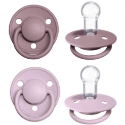 BIBS Fopspeen De Lux Dusky Lilac / Heather 0-36 Mnd, 4 St. -Kleintje Luxe bibs fopspeen de lux dusky lilac heather 0 36 mnd 4 st a321139 3