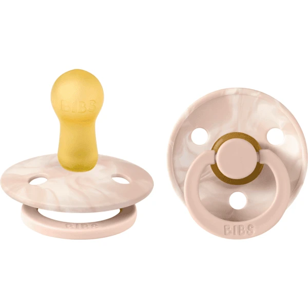 BIBS Fopspenen Colour Tie Dye Blush En Ivoor 6-18 Maanden, 2st. 2 BIBS Fopspenen Colour Tie Dye Blush En Ivoor 6-18 Maanden, 2st. - Afbeelding 2
