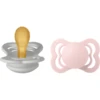 BIBS Latex Fopspeen Supreme Haze En Bloesem 0-6 Maanden, 2 Stuks.