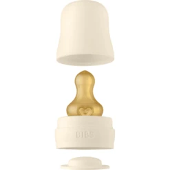 Kleintje Luxe 46 BIBS Slow Flow Flessenset, Ivoor