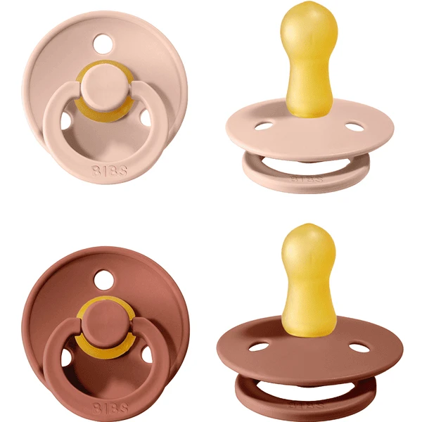 BIBS Soother Colour Blush / Bosmarmot 0-6 Maanden, 4 St. 3 BIBS Soother Colour Blush / Bosmarmot 0-6 Maanden, 4 St. - Afbeelding 3