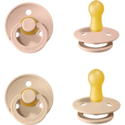 BIBS Soother Colour Blush / Vanille 0-6 Maanden, 4 St. -Kleintje Luxe bibs soother colour blush vanille 0 6 maanden 4 st a320975 2