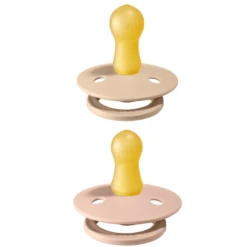 BIBS Soother Colour Blush / Vanille 6-18 Maanden, 2 Stuks. -Kleintje Luxe bibs soother colour blush vanille 6 18 maanden 2 stuks a320778 4