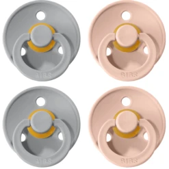 BIBS Soother Colour Blush / Wolk 0-6 Maanden, 4 St.