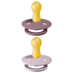 BIBS Soother Colour Dusky Lilac / Heather 6-18 Maanden, 2 Stuks. -Kleintje Luxe bibs soother colour dusky lilac heather 6 18 maanden 2 stuks a320783 2