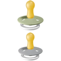 BIBS Soother Colour Sage / Wolk Night 6-18 Maanden, 2 St. -Kleintje Luxe bibs soother colour sage wolk night 6 18 maanden 2 st a320794 2