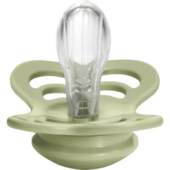 BIBS Soother Supreme Sage / Hunter Green Silicone 0-6 Maanden, 2 Stuks. -Kleintje Luxe bibs soother supreme sage hunter green silicone 0 6 maanden 2 stuks a320894 2