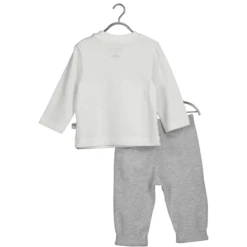 BLUE SEVEN Baby 2-delige Set Melk Shirt + Broek Wit -Kleintje Luxe blue seven baby 2 delige set melk shirt broek wit a289348 3