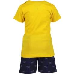 BLUE SEVEN Girls Set Van 2 T-shirt + Shorts Dooier -Kleintje Luxe blue seven girls set van 2 t shirt shorts dooier a289182 3