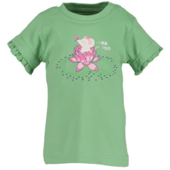 BLUE SEVEN Girls T-Shirt Lichtgroen Original