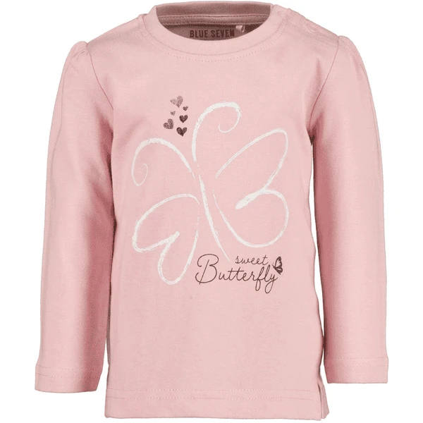 BLUE SEVEN Lange Mouw Shirt Roze 1 BLUE SEVEN Lange Mouw Shirt Roze