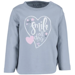 BLUE SEVEN Overhemd Lange Mouw Medium Blauw