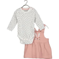 BLUE SEVEN Set Van 2 Tuinbroeken +Lichaam Roze -Kleintje Luxe blue seven set van 2 tuinbroeken lichaam roze a375524 4