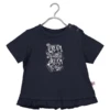 BLUE SEVEN T-Shirt Vlinder Donkerblauw