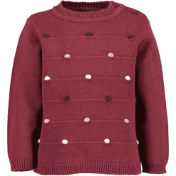 BLUE SEVEN Trui Aubergine -Kleintje Luxe blue seven trui aubergine a376107 2