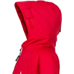 BMS Overall Met Kap "BabyTodd`s" Rood -Kleintje Luxe bms overall met kap babytodd s rood a375611 4