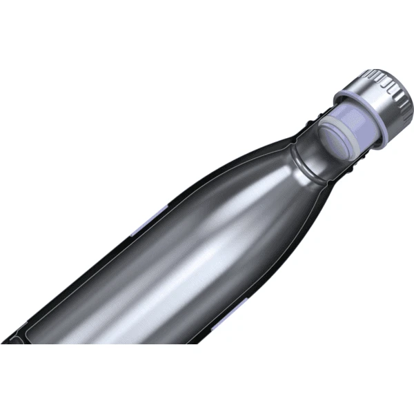 Boddels ® Drinkfles TWEE Met Isolerende Functie Blauw 500 Ml Vanaf De Geboorte 4 Boddels ® Drinkfles TWEE Met Isolerende Functie Blauw 500 Ml Vanaf De Geboorte - Afbeelding 4