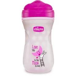 Chicco Drinkbeker Glanzend Meisje 14M+, 200 Ml