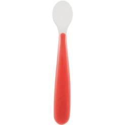 Chicco Lange Voedingslepel Rood Silicone Vanaf 6 Maanden -Kleintje Luxe chicco lange voedingslepel rood silicone vanaf 6 maanden a313962 2