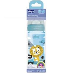 Chicco Well-Being Color Ed, 250ml, Gemiddelde Doorstroming, Jongen, 2M+ -Kleintje Luxe chicco well being color ed 250ml gemiddelde doorstroming jongen 2m a314006 2