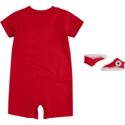 Converse Romper En Sok Set Rood -Kleintje Luxe converse romper en sok set rood a367797 4