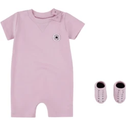 Converse Romper En Sok Set Roze -Kleintje Luxe converse romper en sok set roze a367791 3