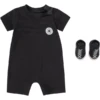 Converse Romper En Sok Set Zwart