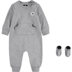 Converse Set Jumpsuit En Sokken Grijs -Kleintje Luxe converse set jumpsuit en sokken grijs a367741 3