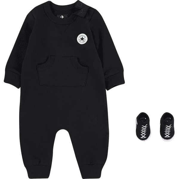 Converse Set Jumpsuit En Sokken Zwart 1 Converse Set Jumpsuit En Sokken Zwart