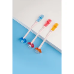 CURAPROX Baby Fopspeen Houder In Orange -Kleintje Luxe curaprox baby fopspeen houder in orange a309641 4