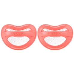 CURAPROX Baby Fopspeen Maat 1 Vanaf 7 Maanden In Orange , Duo