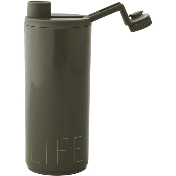 Design Letters Drinkfles Sports Life Olive 500 Ml 3 Design Letters Drinkfles Sports Life Olive 500 Ml - Afbeelding 3