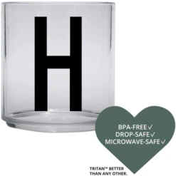 Design Letters Gepersonaliseerd Drinkglas Voor Kinderen Letter -Kleintje Luxe design letters gepersonaliseerd drinkglas voor kinderen letter a305138 3