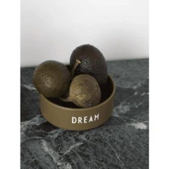 Design Letters Kom Binnen Olive -Kleintje Luxe design letters kom binnen olive a351529 2