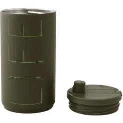 Design Letters Mok Reisleven Olive 350 Ml -Kleintje Luxe design letters mok reisleven olive 350 ml a327259 3