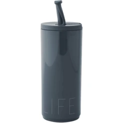 Design Letters Rietjesbeker Blauw 500 Ml