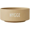 Design Letters Snackschaal, HYGEE, Porselein, Beige, 300 Ml