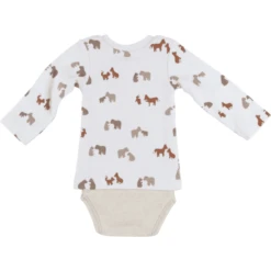Dimo Tex Lange Mouw T-shirt Body Woodlove -Kleintje Luxe dimo tex lange mouw t shirt body woodlove a327390 3
