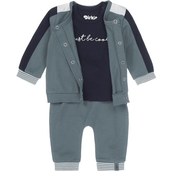 Dirkje Outfit Set 3-delig Marine Dusty Green 4 Dirkje Outfit Set 3-delig Marine Dusty Green - Afbeelding 4