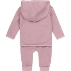 Dirkje Outfit Set 3-delig Mauve Light Roze -Kleintje Luxe dirkje outfit set 3 delig mauve light roze a361605 4