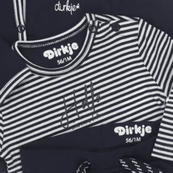 Dirkje Outfit Set 3-delig Navy Uit White -Kleintje Luxe dirkje outfit set 3 delig navy uit white a361642 2