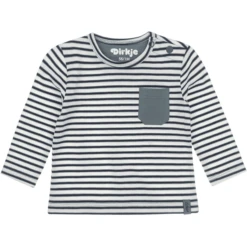 Dirkje Overhemd Met Lange Mouwen Groen Off White Gestreept -Kleintje Luxe dirkje overhemd met lange mouwen groen off white gestreept a361698 3