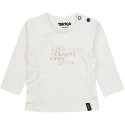 Dirkje Shirt Met Lange Mouwen Uit White -Kleintje Luxe dirkje shirt met lange mouwen uit white a361635 3