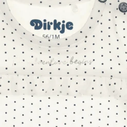 Dirkje Shirt Met Lange Mouwen Van White Gestippeld -Kleintje Luxe dirkje shirt met lange mouwen van white gestippeld a361637 2