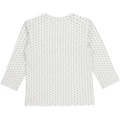 Dirkje Shirt Met Lange Mouwen Van White Gestippeld -Kleintje Luxe dirkje shirt met lange mouwen van white gestippeld a361637 4