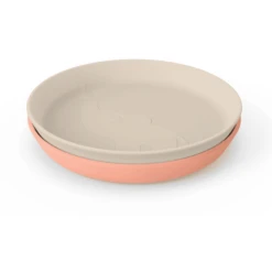 Done By Deer ™ Bord Kiddish 2-pack Elphee Sand /Coral