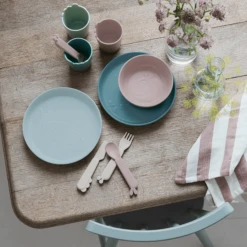 Done By Deer ™ Drinkbeker Kiddish 2-Pack Croco Blauw -Kleintje Luxe done by deer drinkbeker kiddish 2 pack croco blauw a341374 3