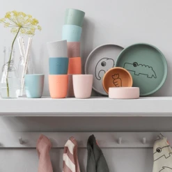 Done By Deer Drinkbeker Mini Kleurenmix Roze, Silicone 3-pack -Kleintje Luxe done by deer drinkbeker mini kleurenmix roze silicone 3 pack a340584 4