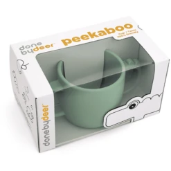 Done By Deer ™ Drinkbeker Peekaboo Croco In Groen -Kleintje Luxe done by deer drinkbeker peekaboo croco in groen a309429 3