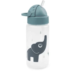 Done By Deer ™ Drinkfles Met Rietje Elphee Blauw -Kleintje Luxe done by deer drinkfles met rietje elphee blauw a341304 2